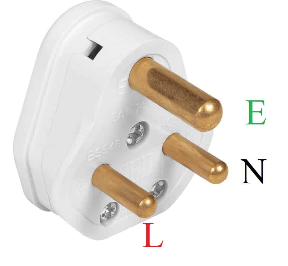 Three pin plug