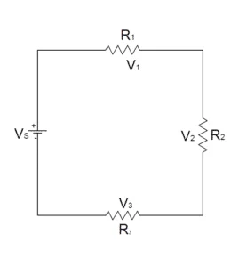 Kirchhoff’s voltage law circuit