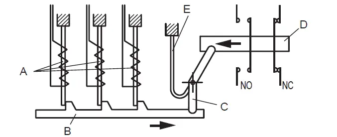 Indirectly heated overload relay