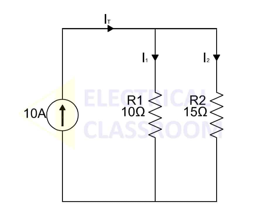 Current division rule and current divider circuit