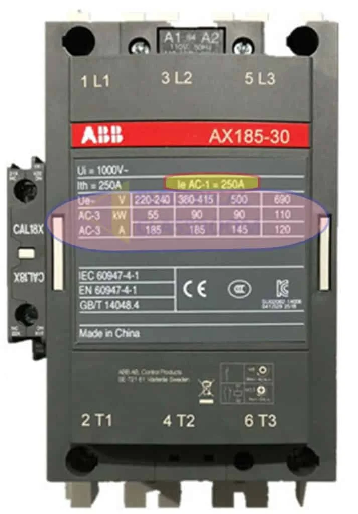 utilization categories AC-1 and AC-3