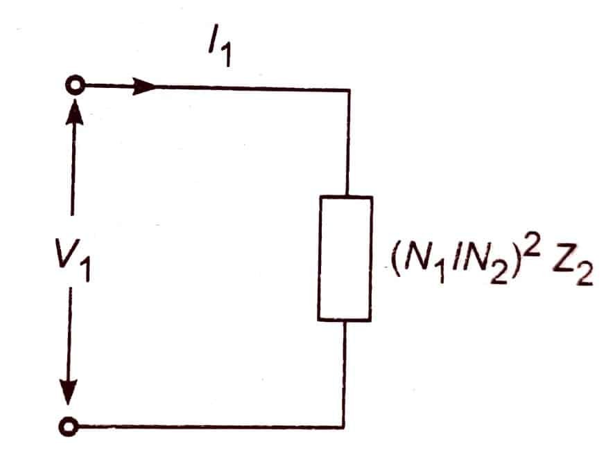 schematic diagram of ideal transformer. png