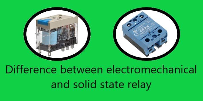Electromechanical relays vs solid-state relays 1 Electromechanical vs solid-state relay