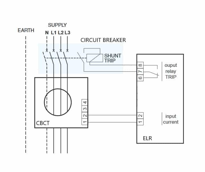 working of Earth Leakage Relay