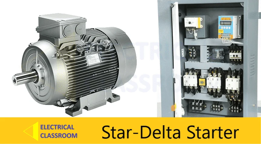 Star-delta starter panel