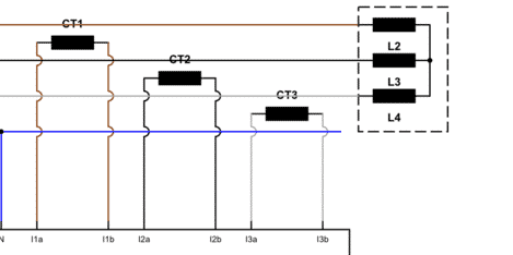 CT connection diagram