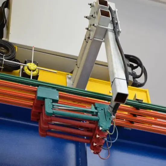 current collector in electric overhead cranes (EOT).