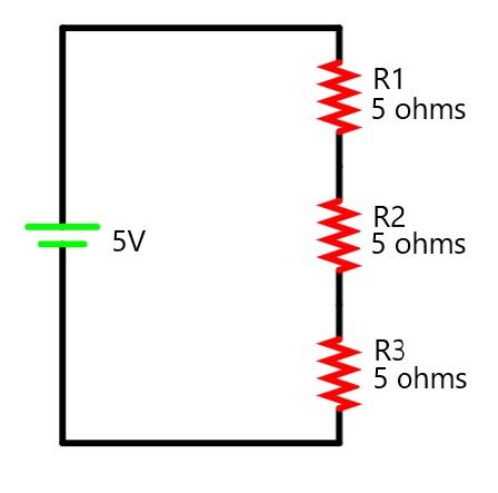Voltage division rule - potential divider circuit-1