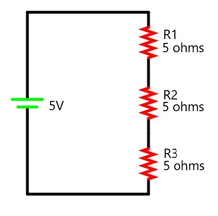 Voltage division rule - potential divider circuit-1